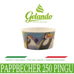 250 Pappbecher Pinguin 350 ml