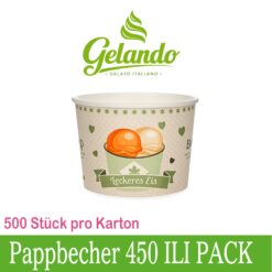 Bio Pappbecher 450