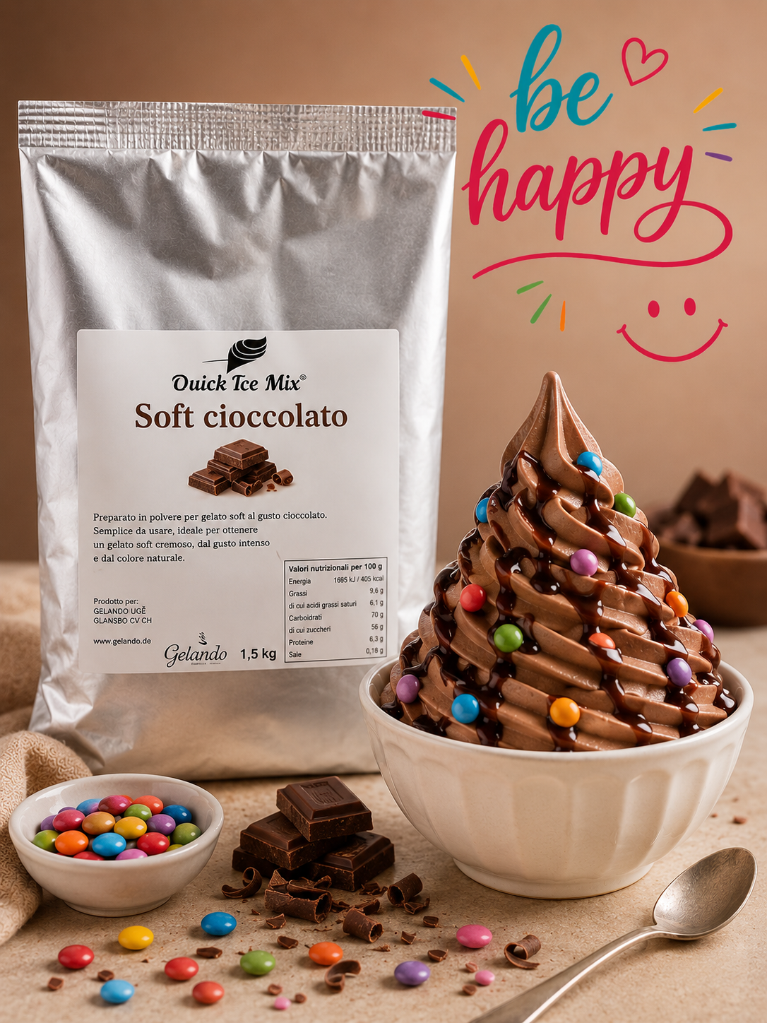 Quick SOFT Ice Mix Schokolade