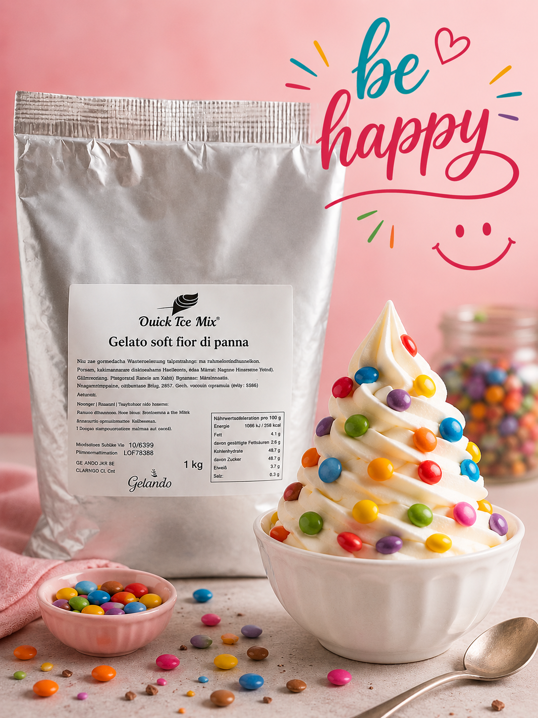 Quick SOFT Ice Mix Fior di Panna